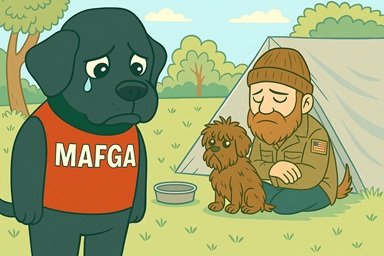 Chance cries at seeing Homelessness and Poverty