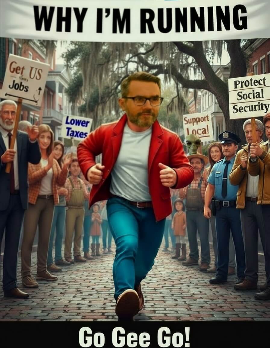 Gee Monte Runs For The People