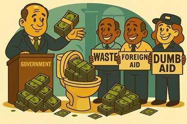 The Government throws your money away