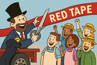 Gee Monte will cut the Red Tape